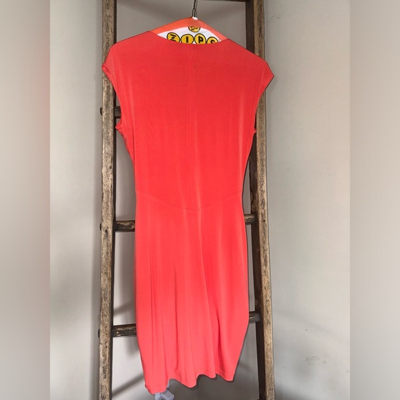 Vintage Cache Cinch Dress with Gold Embellishment Size 8 - Picture 8 of 11